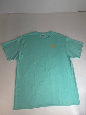 Florida Lottery Shirt Men Extra Large Spell Out Logo Retro Collect Work Party Nw